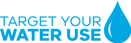 Target your water use logo
