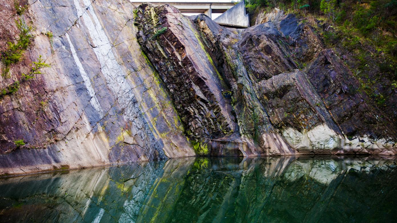 Moondarra Reservoir overflow