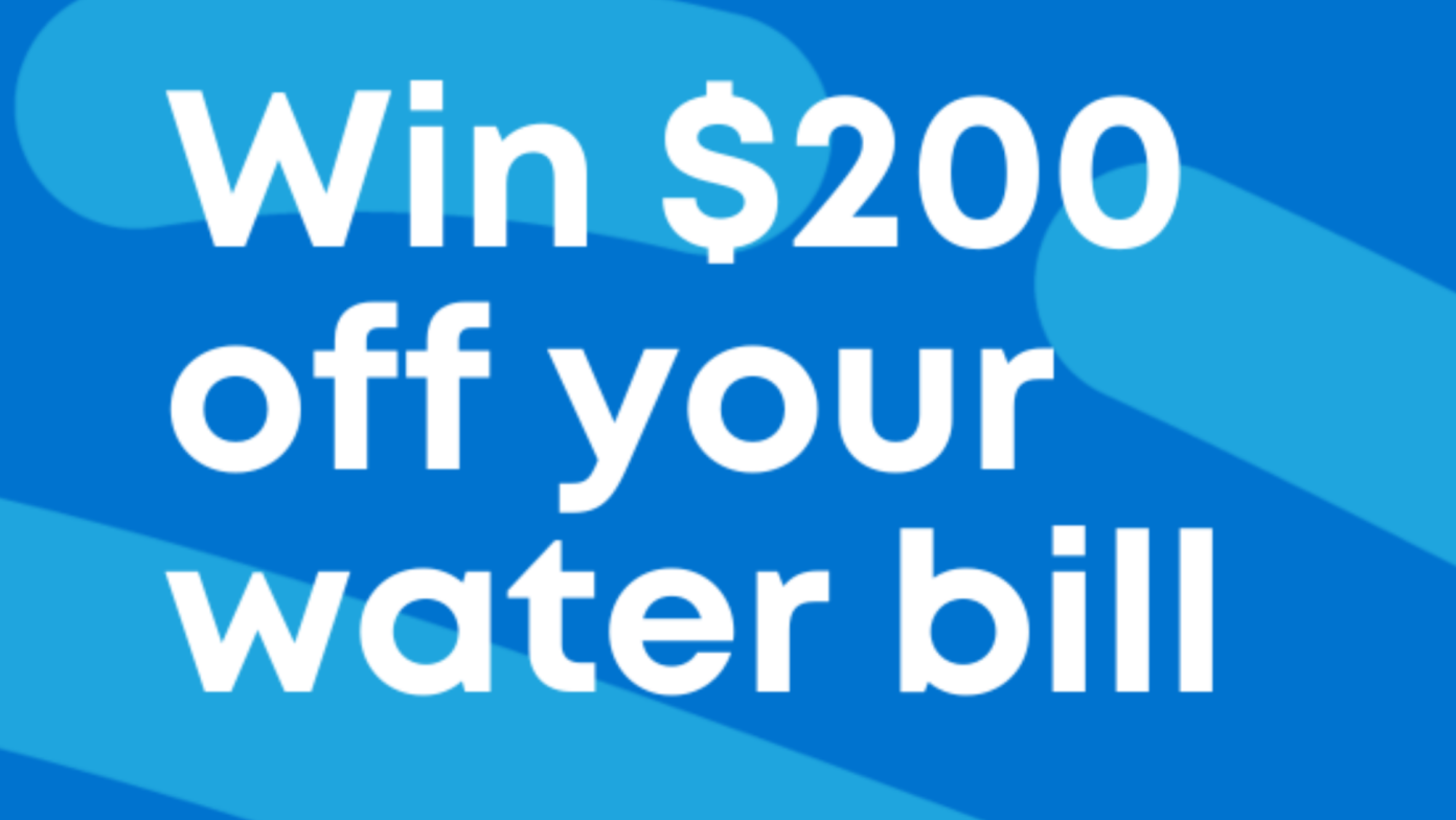 Win $200 off your water bill