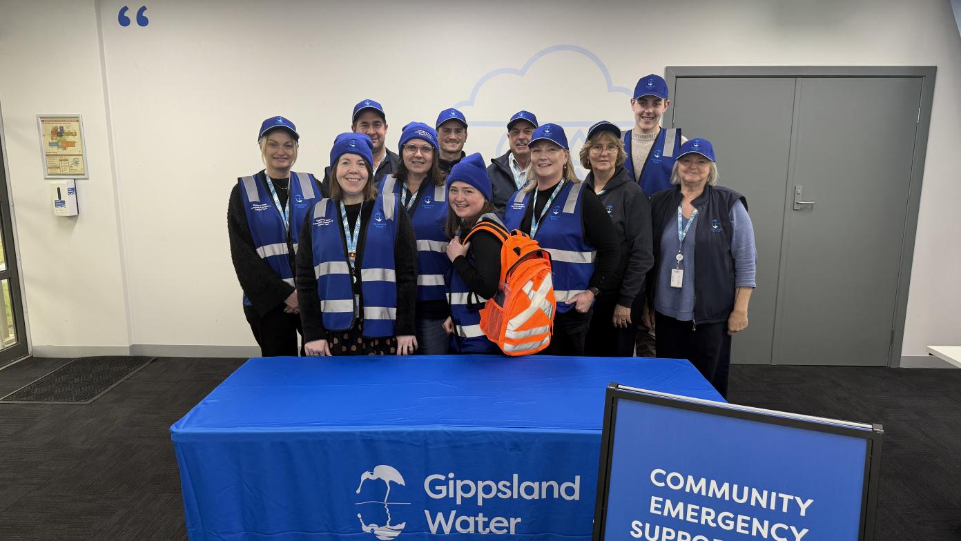 Members of the new Community Emergency Support Team. 