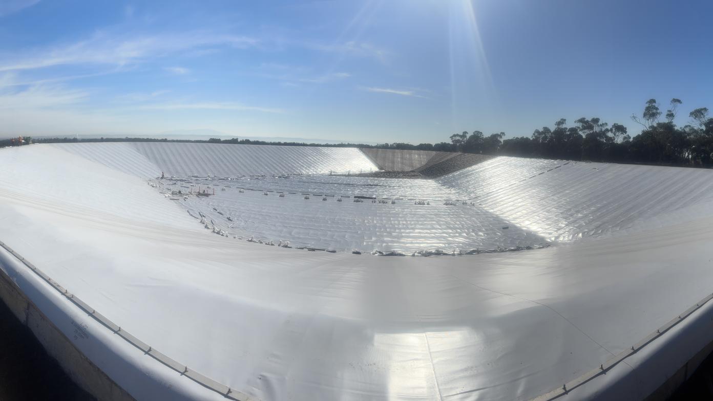 New treated water storage at Clarkes Road Traralgon