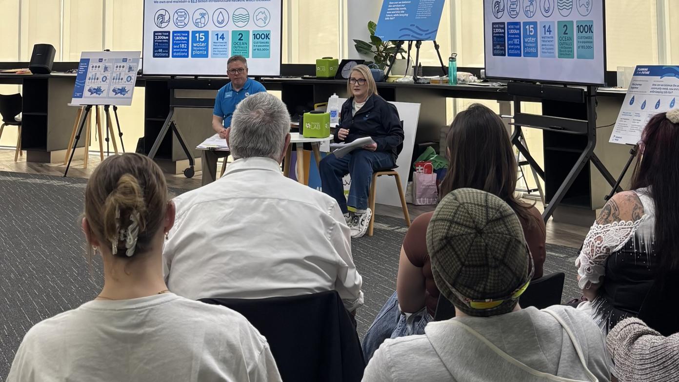 Gippsland Water People's Panel session