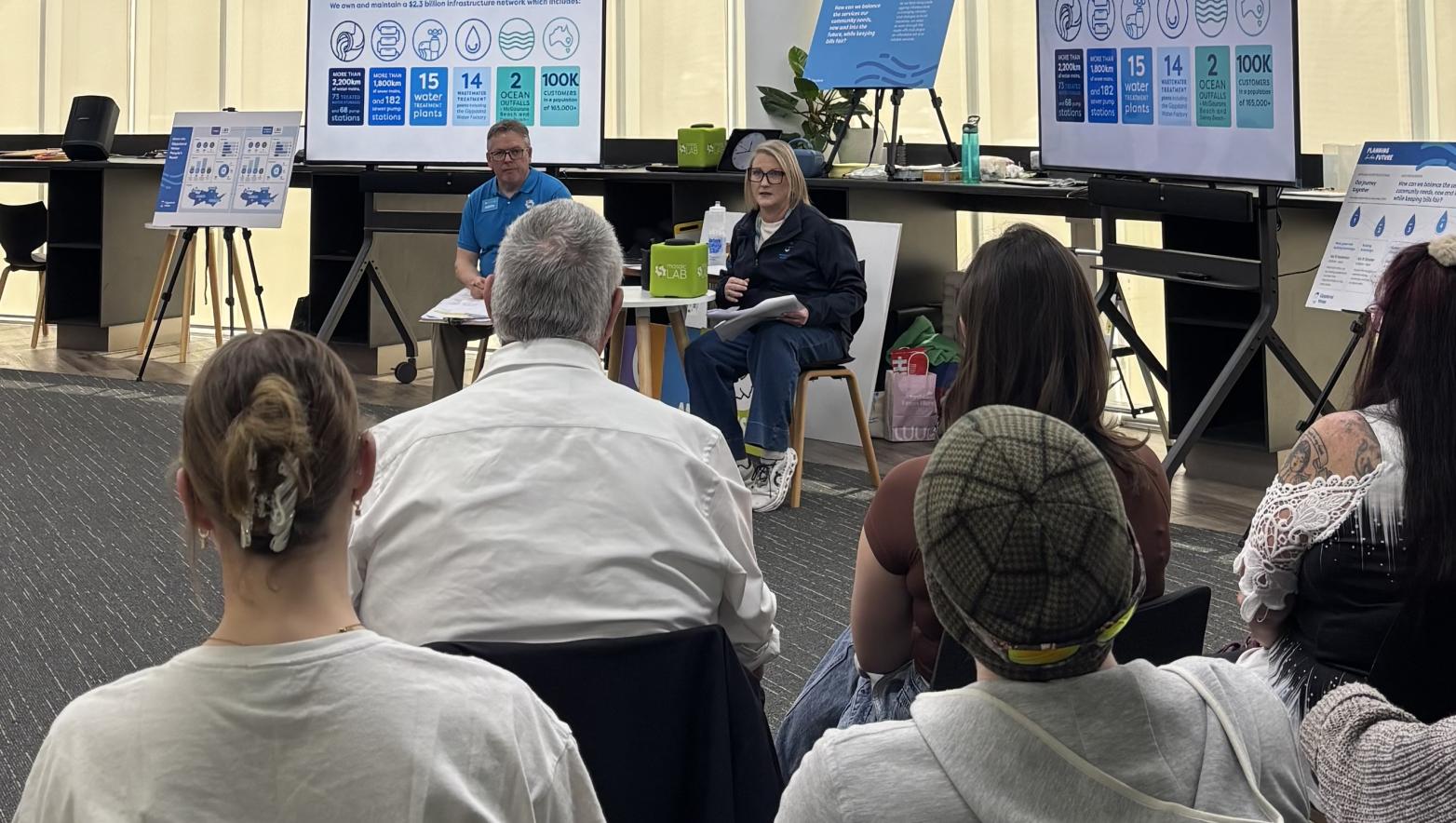 Gippsland Water People's Panel session